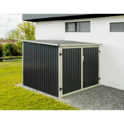 Westmann Fietsenberging - Fietsen Opslag 200x203x158 Cm - Antraciet