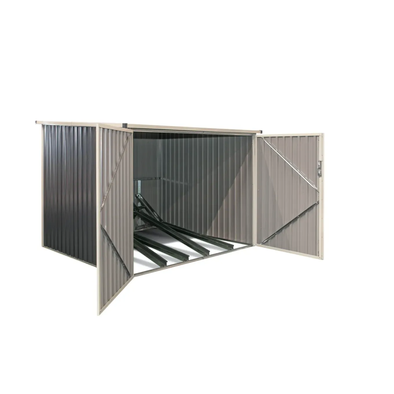 Westmann Fietsenberging - Fietsen Opslag 200x203x158 Cm - Antraciet