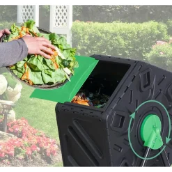 Westmann Humus 60 - Compostvat Van Kunststof 60 Liter - 60x74x36 Cm