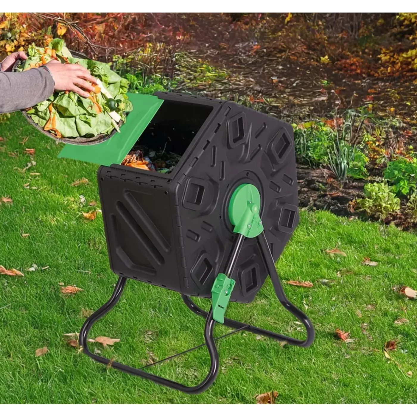 Westmann Humus 60 - Compostvat Van Kunststof 60 Liter - 60x74x36 Cm