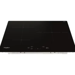 Whirlpool Inductiekookplaat Wsq1160ne 3 Branders 60 Cm Zwart