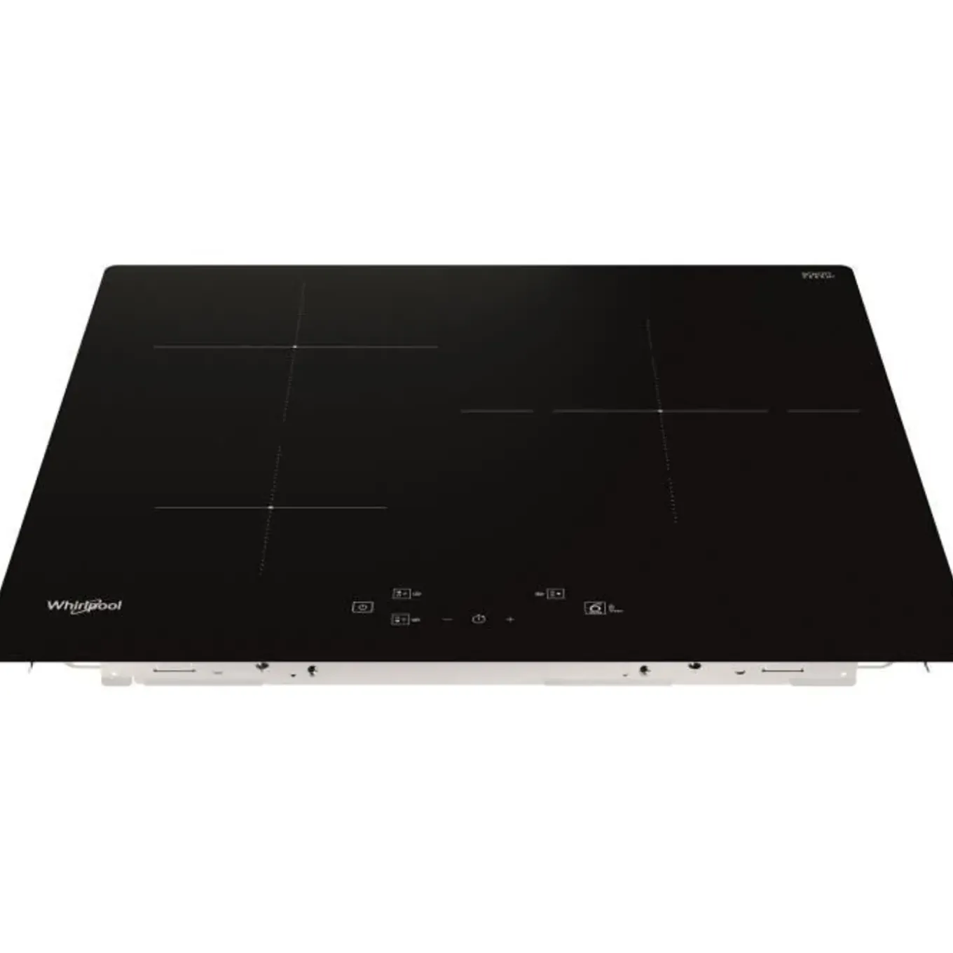 Whirlpool Inductiekookplaat Wsq1160ne 3 Branders 60 Cm Zwart