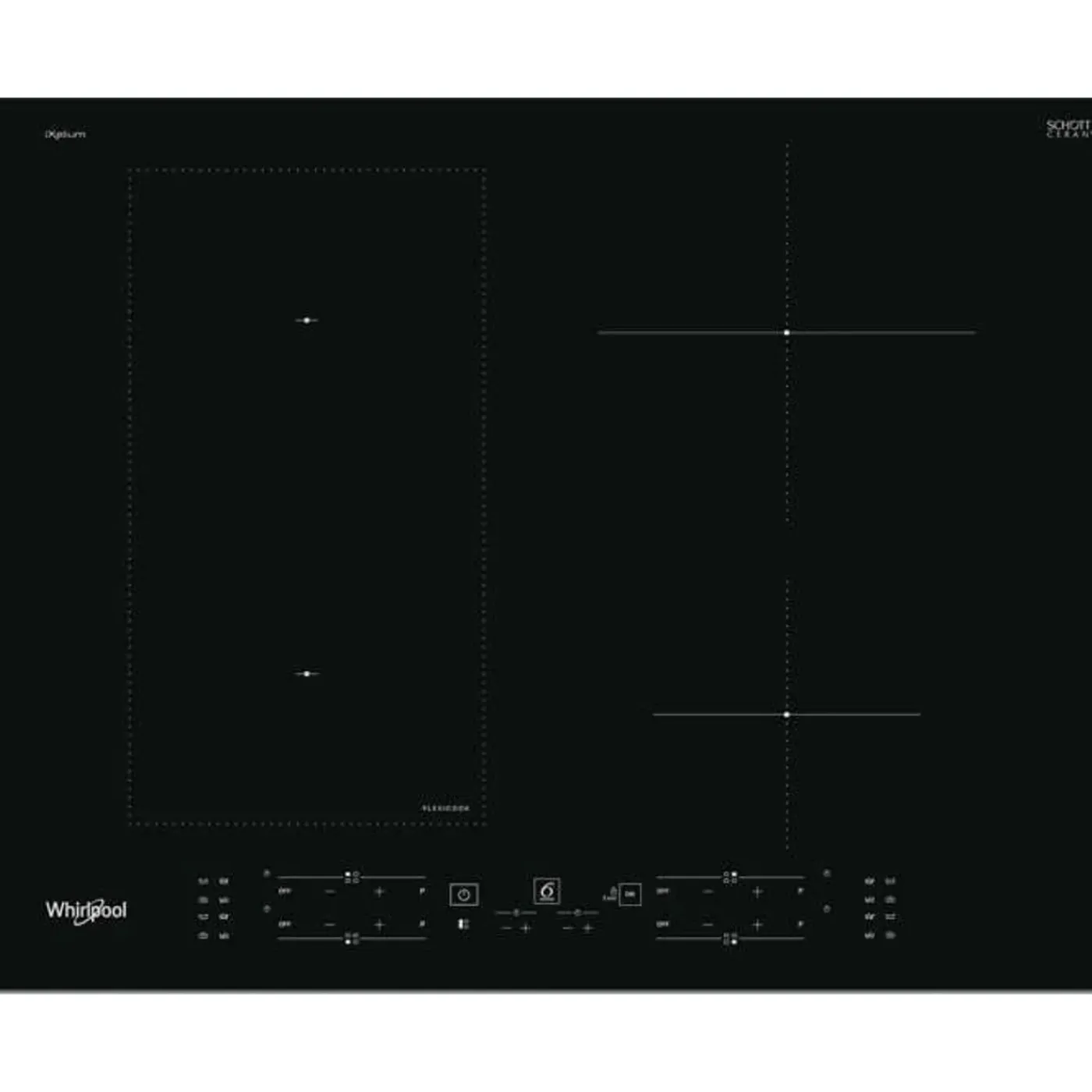 WHIRLPOOL Plaque Inductie 7200w 65cm, Wlb 4265 Bfixl