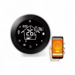 Wifi Inbouw Thermostaat Voor Elektrische Vloerverwarming Met Touchscreen En Spraakbesturing
