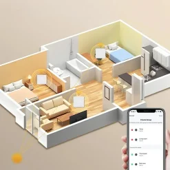 Smartlife Domotica Wifi Inbouw Thermostaat Voor Elektrische Vloerverwarming Met Touchscreen En Wifi Bediening