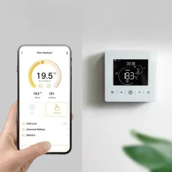 Wifi Opbouw Thermostaat Voor Cv Installatie Met Touchscreen App En Spraakbesturing