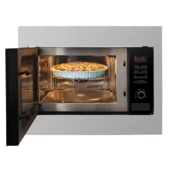 Wiggo - Inbouw Combi Magnetron - Wbm-g6025(x) - Roestvrijstaal - 46 Cm