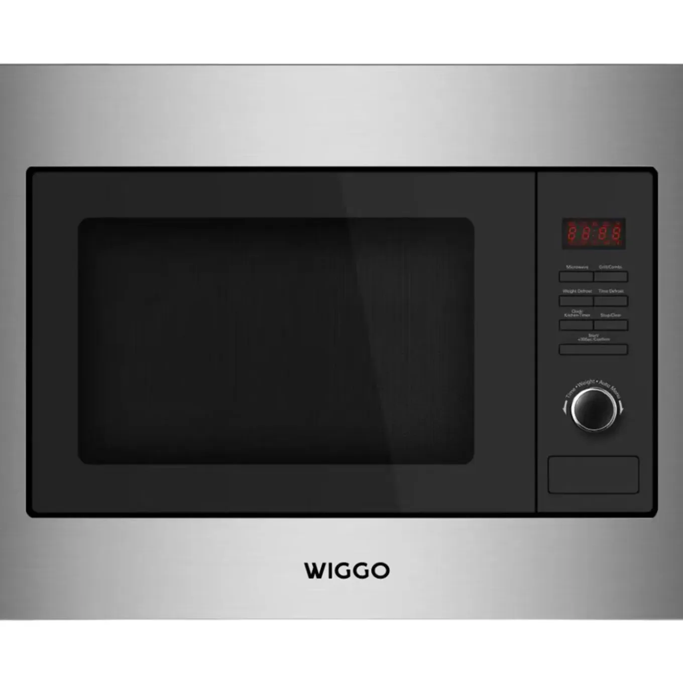 Wiggo - Inbouw Combi Magnetron - Wbm-g6025(x) - Roestvrijstaal - 46 Cm