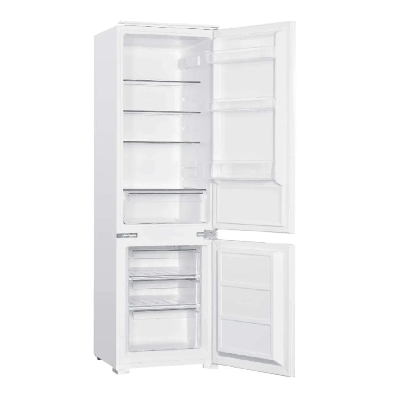 Wiggo - Inbouw Koel-vriescombi Koelkast - Wr-bc178d(w) - Wit - 55 Cm
