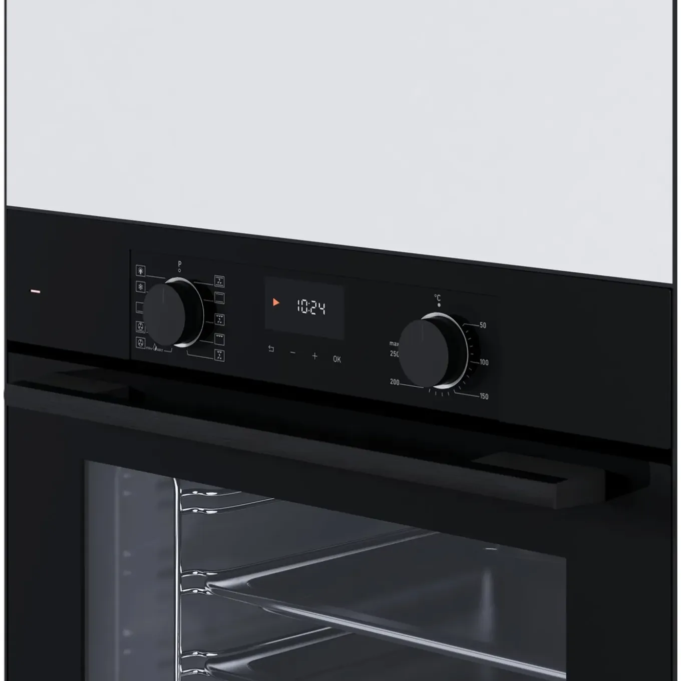 Wiggo - Inbouw Oven - Wo-bfa610(b) - Zwart - 60 Cm