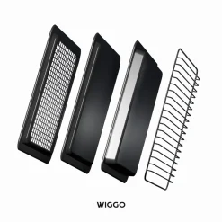 Wiggo - Inbouw Oven - Wo-bfa610(g) - Grijs - 60 Cm