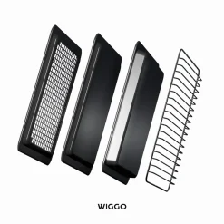 Wiggo - Inbouw Oven - Wo-bfa610(x) - Roestvrijstaal - 60 Cm