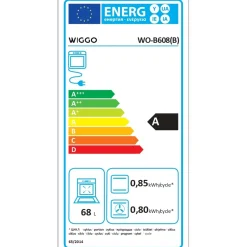Wiggo - Inbouw Oven - Wo-b608(g) - Grijs - 60 Cm