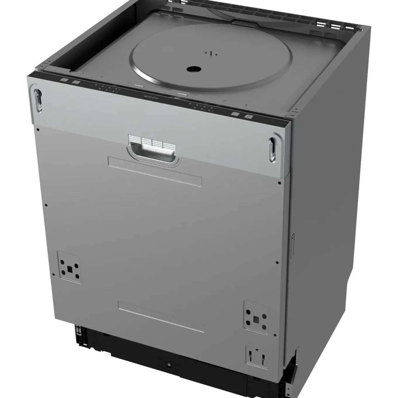 Wiggo - Inbouw Vaatwasser - Wd-b6126e(x) - Roestvrijstaal - 60 Cm