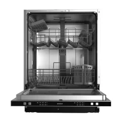 Wiggo - Inbouw Vaatwasser - Wd-b4596e(x) - Roestvrijstaal - 45 Cm