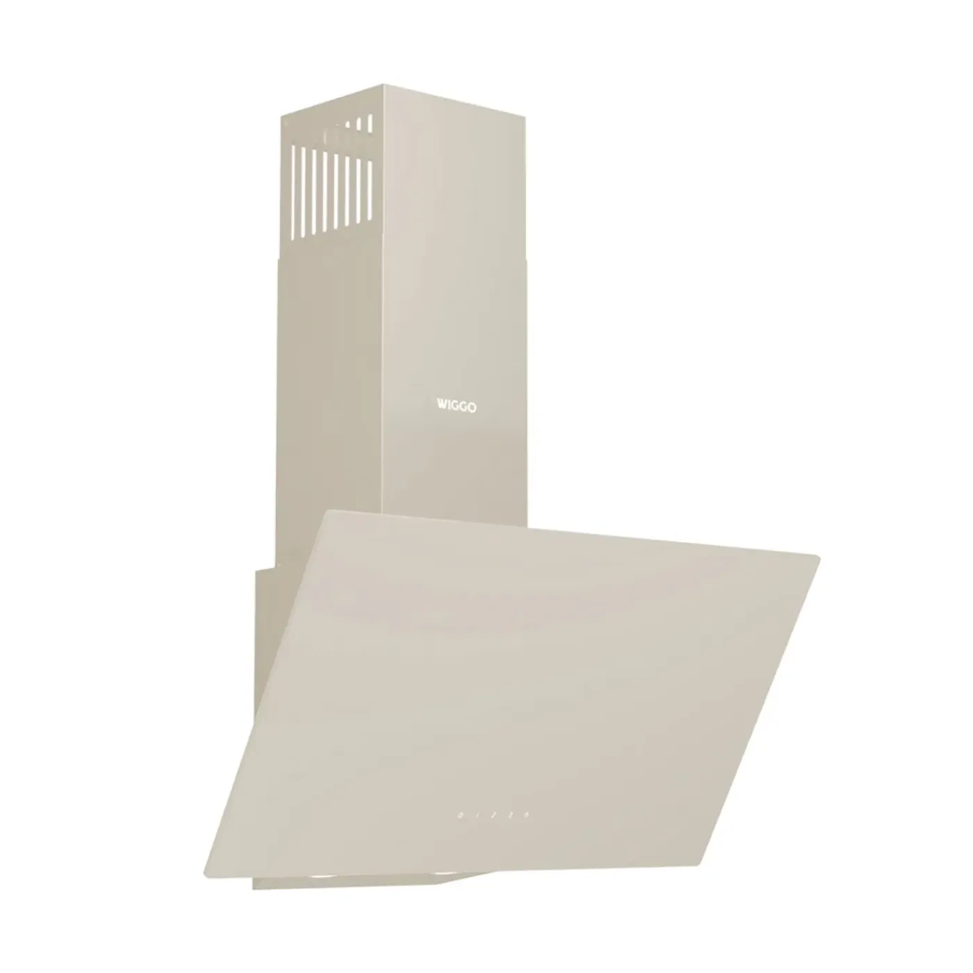 Wiggo - Schuine Afzuigkap - We-a641g(c) - Creme - 60 Cm