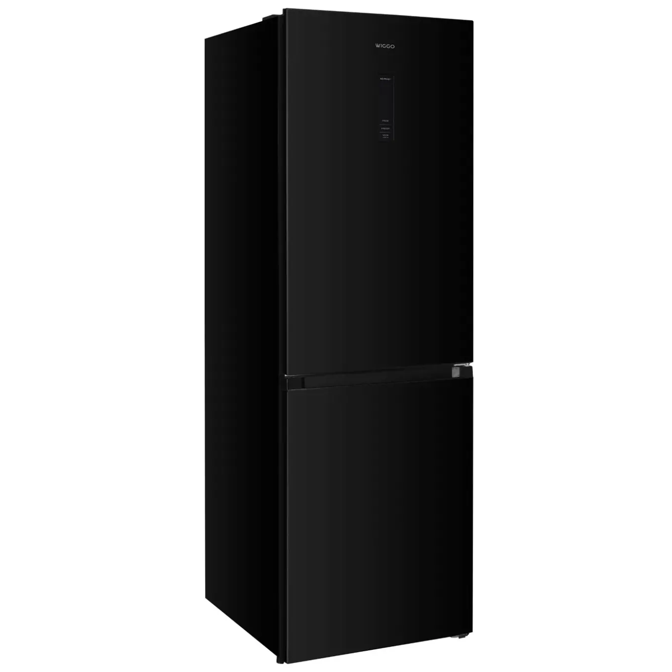 Wiggo - Vrijstaande Koel-vriescombi Koelkast - Wr-cd18c(b) - Zwart - 60 Cm