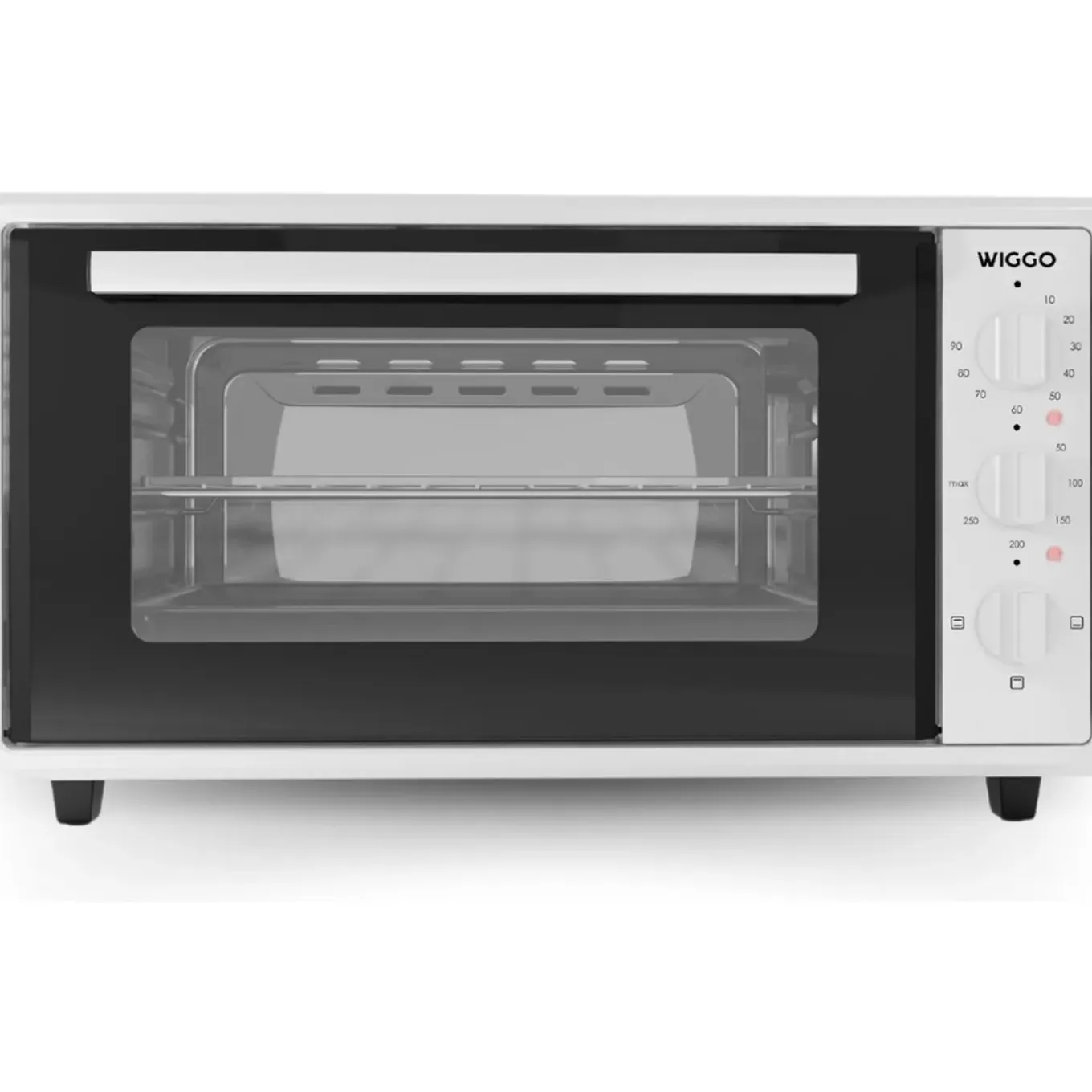 Wiggo - Vrijstaande Mini Oven - Wmo-e456(w) - Wit - 45 Liter
