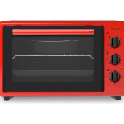 Wiggo - Vrijstaande Mini Oven - Wmo-e353(r) - Rood - 35 Liter