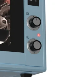 Wiggo - Vrijstaande Mini Oven - Wmo-e657(a) - Aqua Blauw - 65 Liter