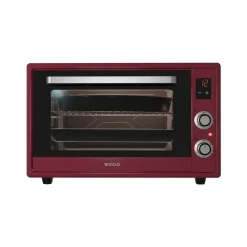 Wiggo - Vrijstaande Mini Oven - Wmo-e657(r) - Rood - 65 Liter
