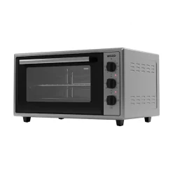Wiggo - Vrijstaande Mini Oven - Wmo-e456(x) - Roestvrijstaal - 45 Liter