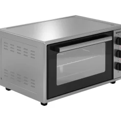 Wiggo - Vrijstaande Mini Oven - Wmo-e456(x) - Roestvrijstaal - 45 Liter