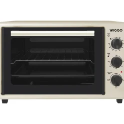 Wiggo - Vrijstaande Mini Oven - Wmo-e353(c) - Creme - 35 Liter