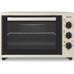 Wiggo - Vrijstaande Mini Oven - Wmo-e353(c) - Creme - 35 Liter