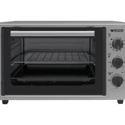 Wiggo - Vrijstaande Mini Oven - Wmo-e353(x) - Roestvrijstaal - 35 Liter