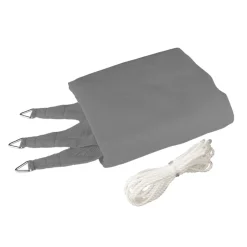 Overig Windhager schaduwdoek Capri driehoekig grijs 4x4x4m