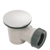 Wirquin Doucheplug Tourbillon - Verchroomd ABS - diam. 50mm - Uitneembare beker