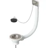 Wirquin plug spoelbak Ø60mm + overloop