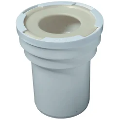 Wirquin rechte wc-aansluiting wit