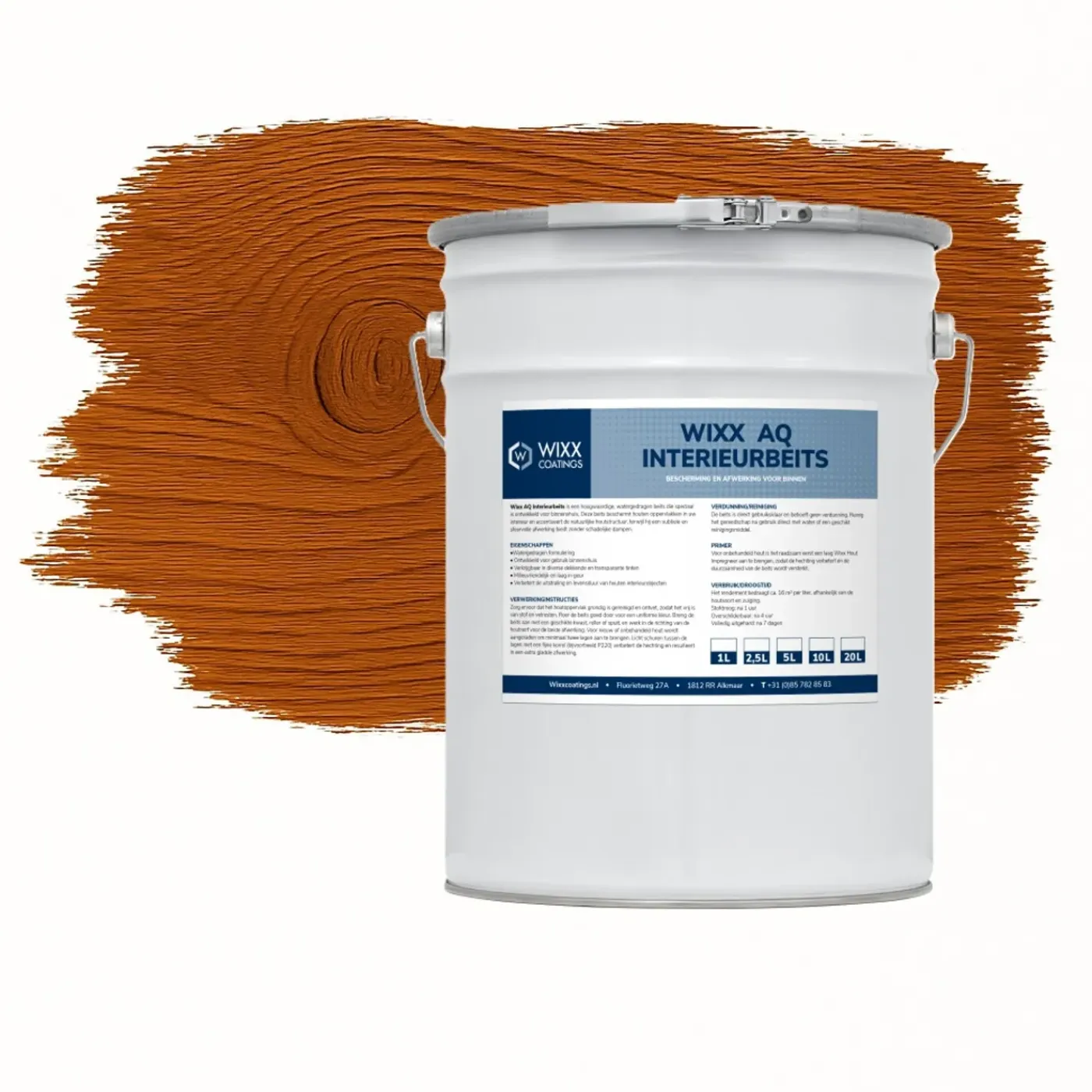 Wixx Aq Interieurbeits - Puur Palissander - 20l