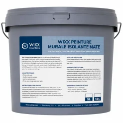 Wixx Isolerende Muurverf Matt - Ral 9010 - Zuiver Wit - 2,5l