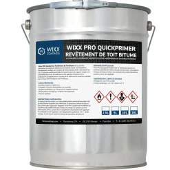 Wixx Pro Quickprimer Dakcoating Bitumen - Zwart - 2,5l