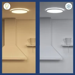 WiZ plafondlamp SuperSlim wit ⌀24,2cm 14W