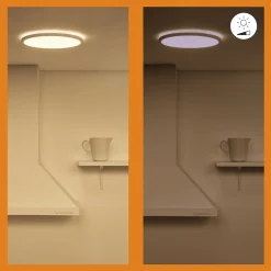 WiZ plafondlamp SuperSlim wit ⌀24,2cm 14W