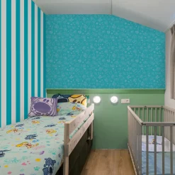 Woezel En Pip Behang - Strepen - 10mx53cm