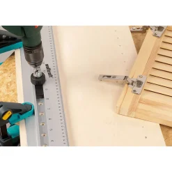 Wolfcraft deuvellijst, multifunctionele boormal