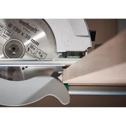 Wolfcraft geleiderail voor cirkelzaag FKS aluminium 145cm