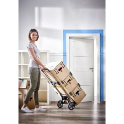 Wolfcraft Inklapbare steekwagen TS 850 - 54x110cm - 100kg - Aluminium - Trapfunctie