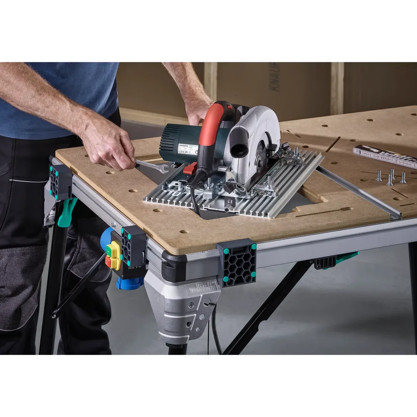 Wolfcraft machineplaat voor Master cut 2600