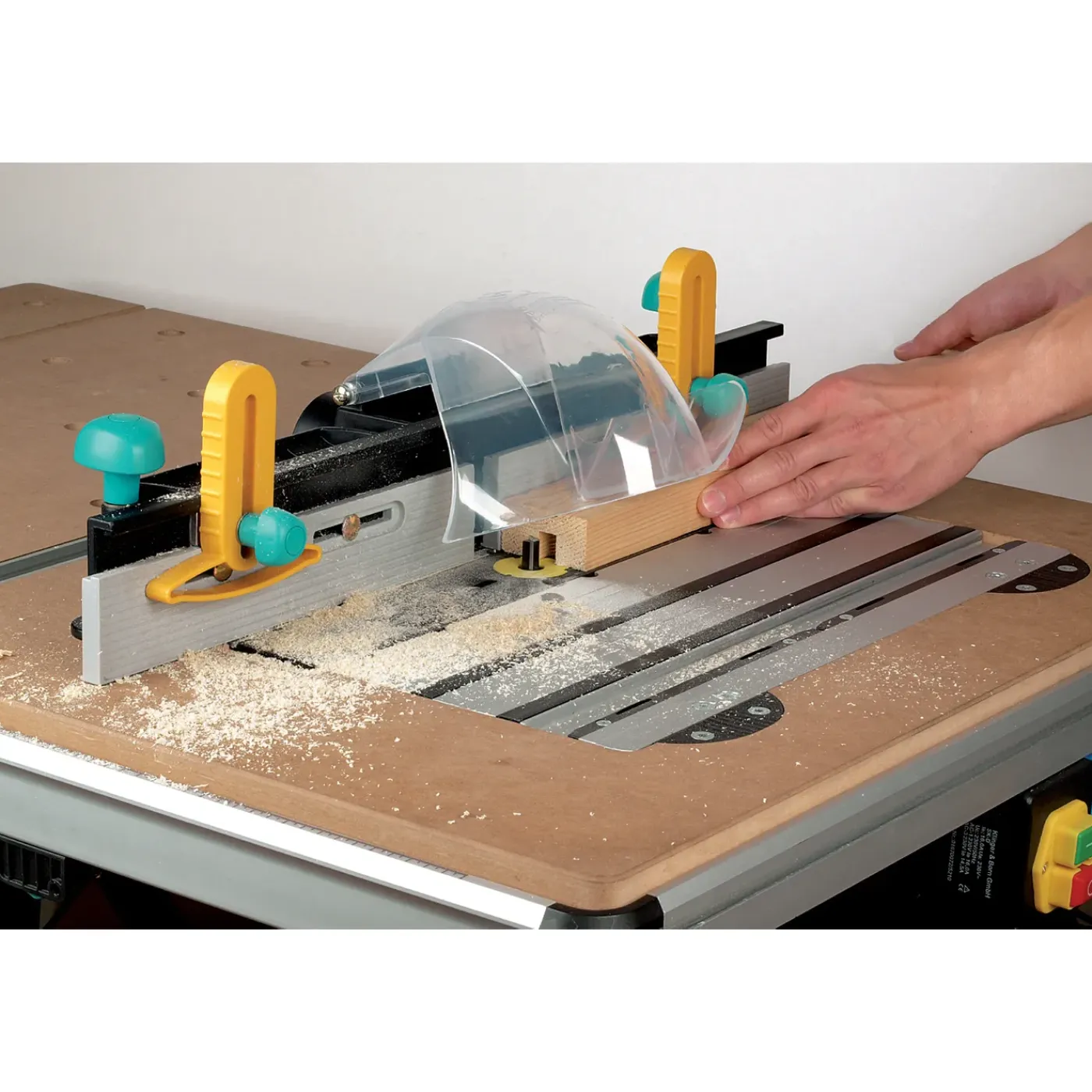 Wolfcraft Parallelle freesaanslag voor MASTER cut 1500 en 2500