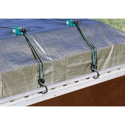 Wolfcraft Ratelsjorband met Haken - 4mx25mm - 180kg - 2 stuks