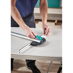 Wolfcraft T-rail met parallelsnijder voor gipsplaten