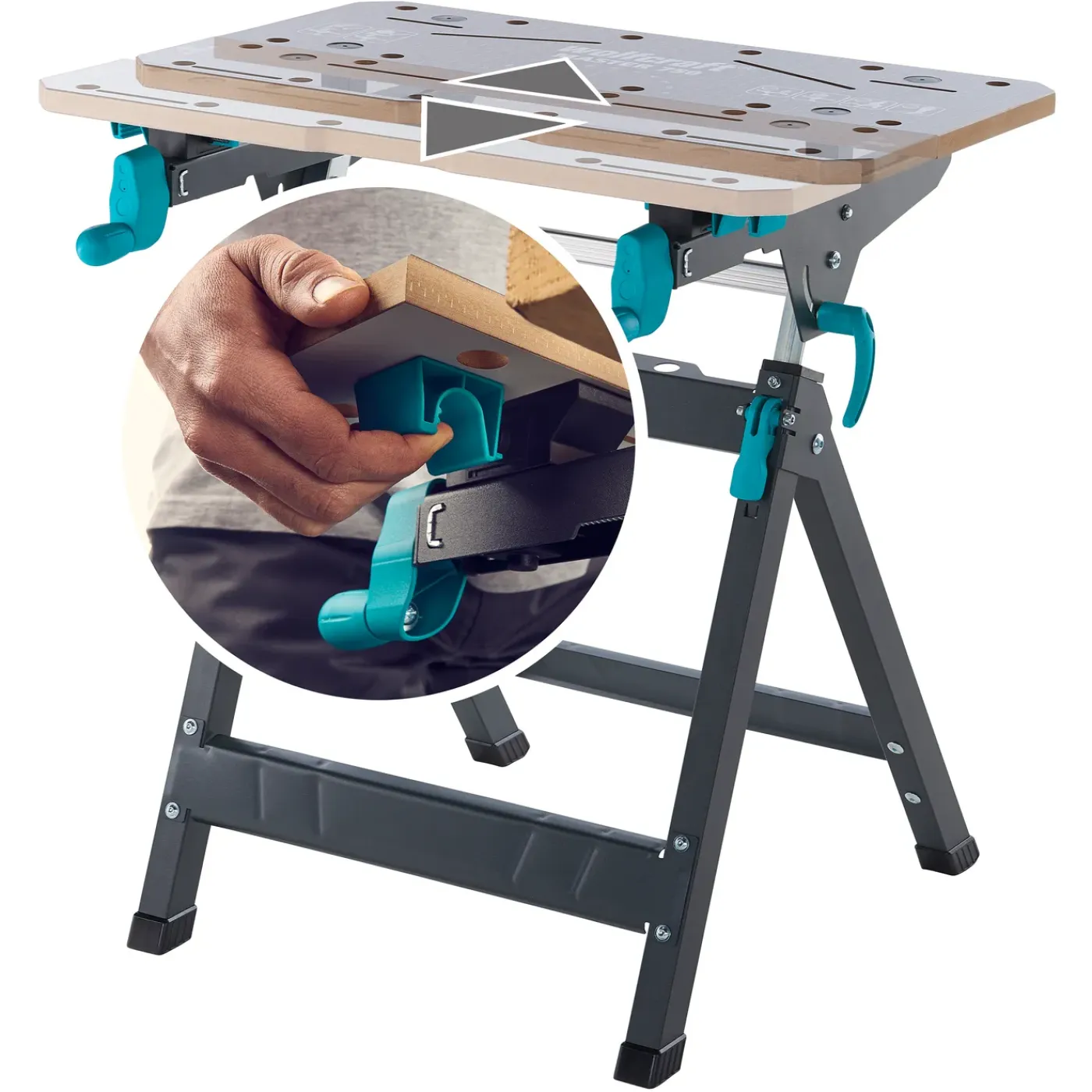 Wolfcraft verstelbare werkbank Master 750 ERGO