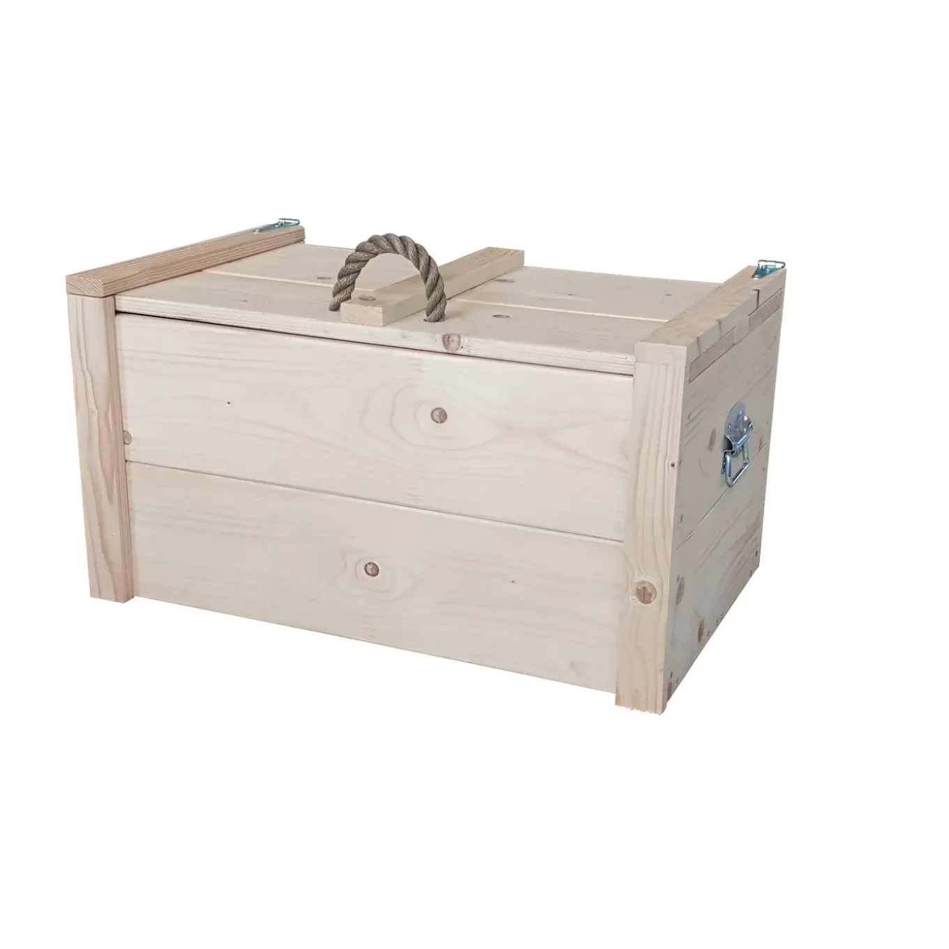 Wood4You speelgoedkist Army vurenhout 70x50x44cm