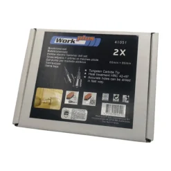 Work Plus Boorkroon Set 65 + 80 Mm Sds Aansluiting (w-41051)